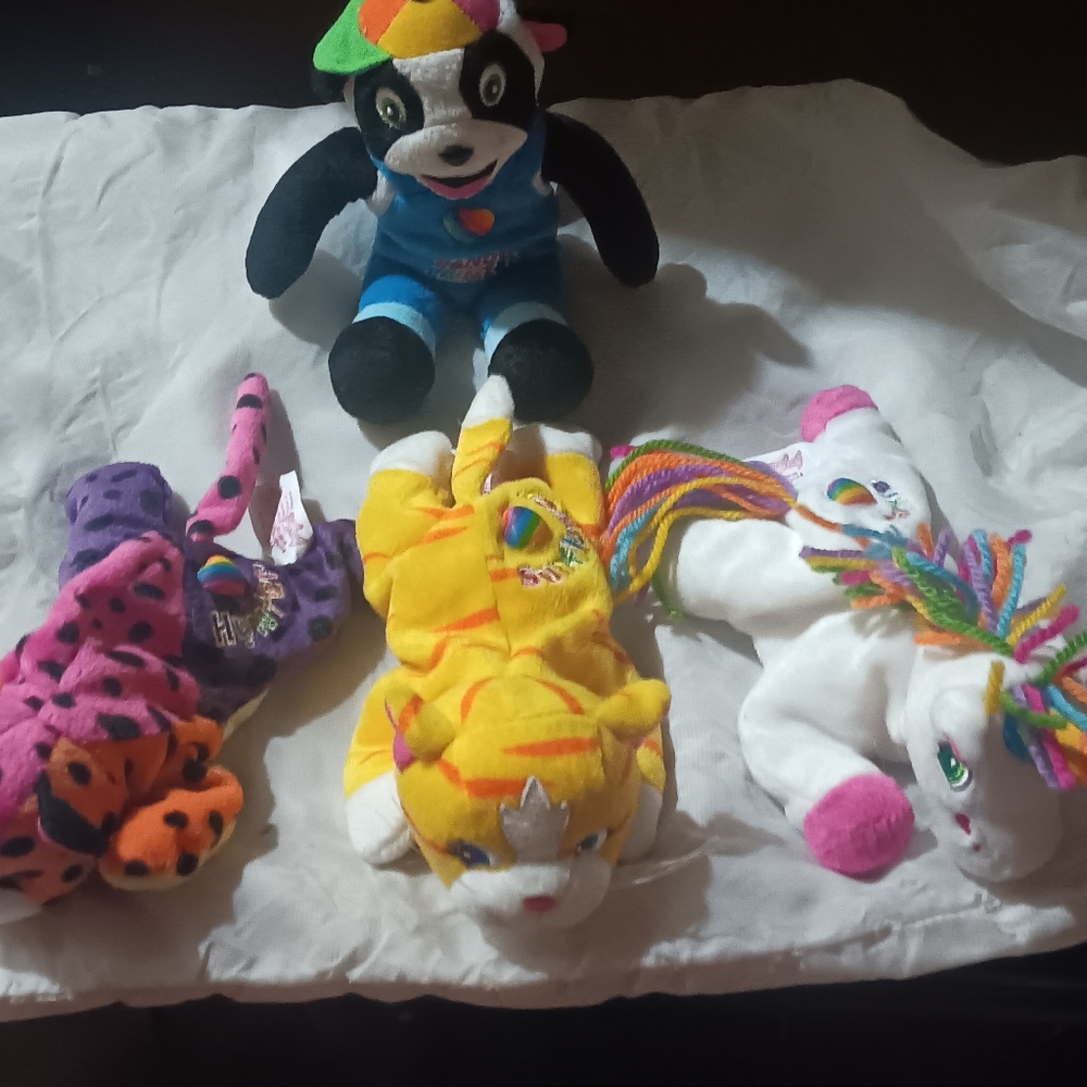 Vintage lisa frank plush b3nnie babies